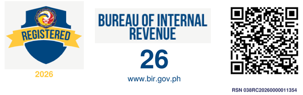 BIR Registration Seal Badge — Krayton Solutions OPC, RSN 038RC20260000011354